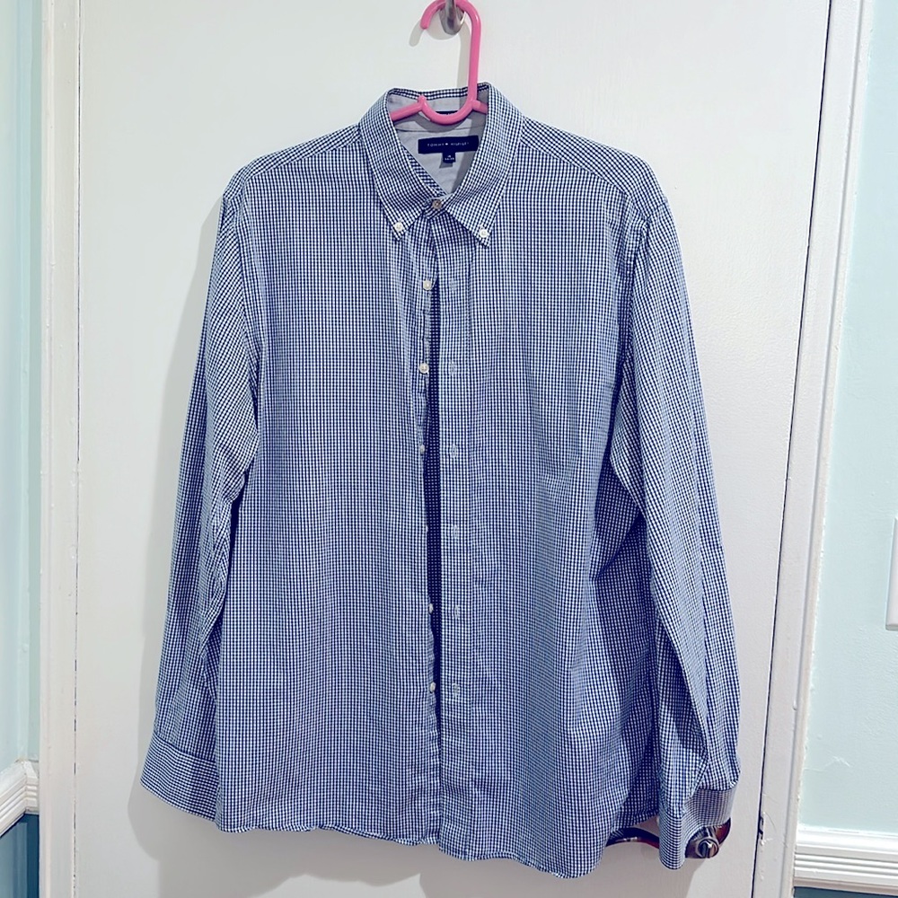 Tommy Hilfiger mens casual shirt